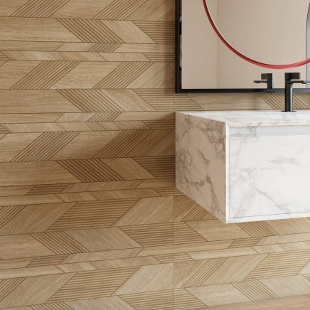 Valour Oak Decor Wood Tile 300x900mm