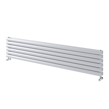 Islington White Double Horizontal Radiator 350x1800mm