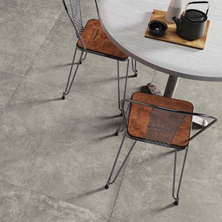 Graffi Grey Matt Porcelain Tile 900x900mm