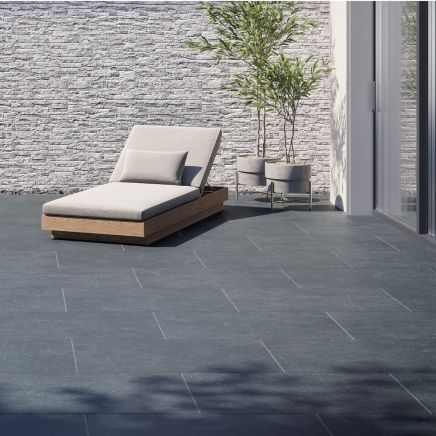 Archimedes Grey Matt Porcelain Tile 320x890mm