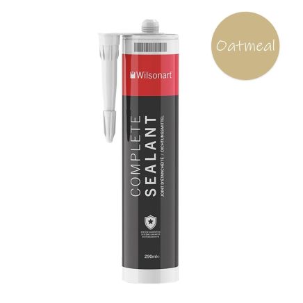 Vero Shower Wall Panel Oatmeal Colour Match Silicone Sealant