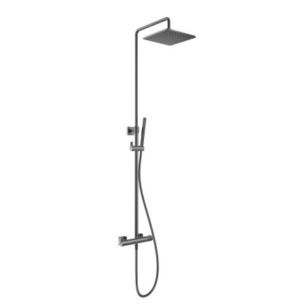 Thane Gunmetal Thermostatic Exposed Shower Pack