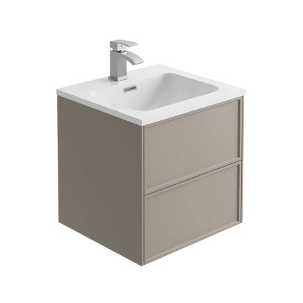 Kendal French Grey Wall Hung Vanity Unit 500mm