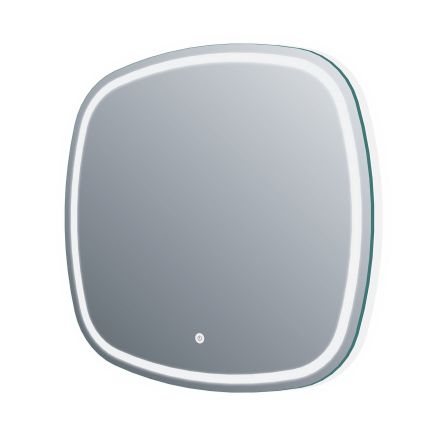 Pablo Square Illuminated LED Bathroom Mirror 600x600mm