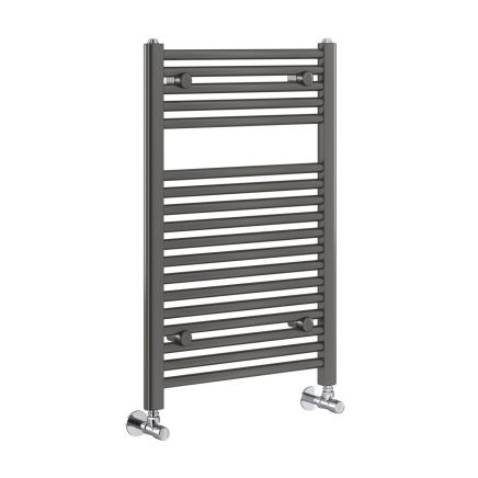 Neptune Anthracite Heated Towel Rail 770x500mm