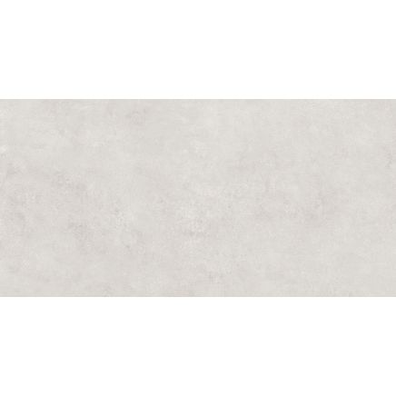 Zenia Perla White Concrete Porcelain Tile 298x598mm