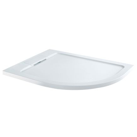 Low Profile Quadrant Hidden Waste Shower Tray Right Hand 1200x900mm