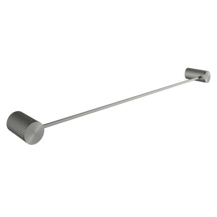 Moray Gunmetal Knurled Towel Rail