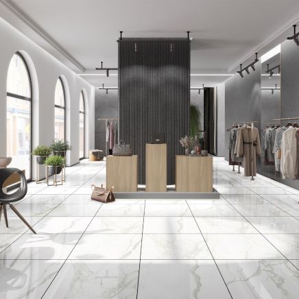 Stockholm Odlina Gloss Porcelain Tile - 600x600mm