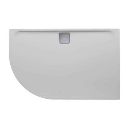 Elle Left Hand Slimline Quadrant Shower Tray 1200x900mm