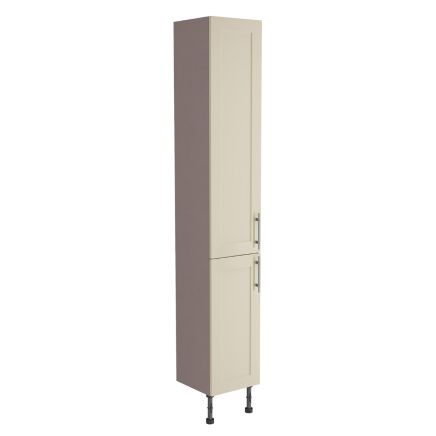 Surrey Mussel Gloss Tall Fitted Furniture Storage Unit