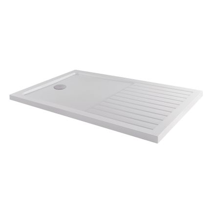 Rectangle Low Profile Shower Tray with Drying Area 1400x900mm