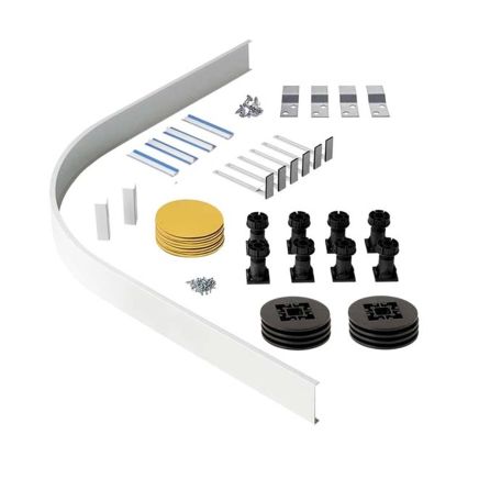 Antislip Quadrant Shower Tray Leg Riser Kit E