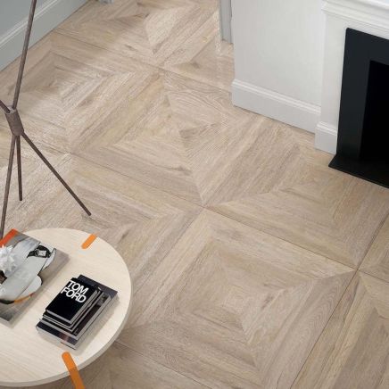 Cello Natural Wood Effect Matt Porcelain Tile 800x800mm