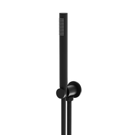 Elora Matt Black Shower Handset