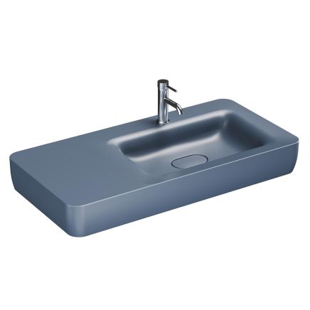 Micheli Matt Navy Wall Hung Basin - 1000mm