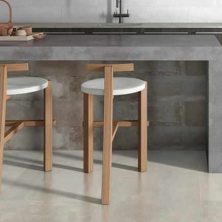 Fabrika Taupe Plain Ceramic Tile 250 x 750mm