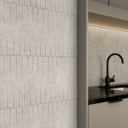 Marshal Beige Decor Metric Concrete Tile 300x900mm