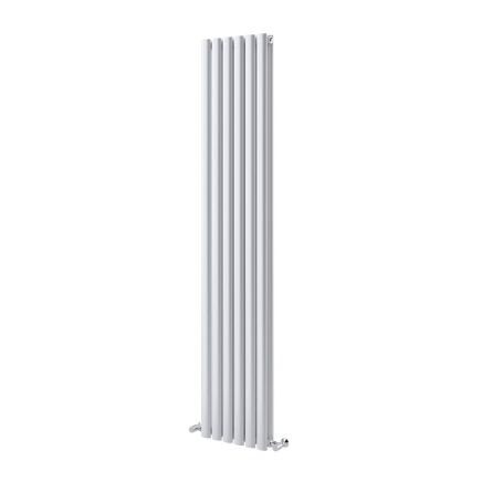 Islington White Double Vertical Radiator 1800x350mm