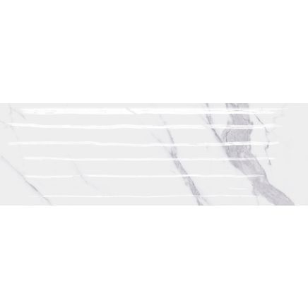 Scalpello Marble Wave Ceramic Gloss Tile 250x750mm