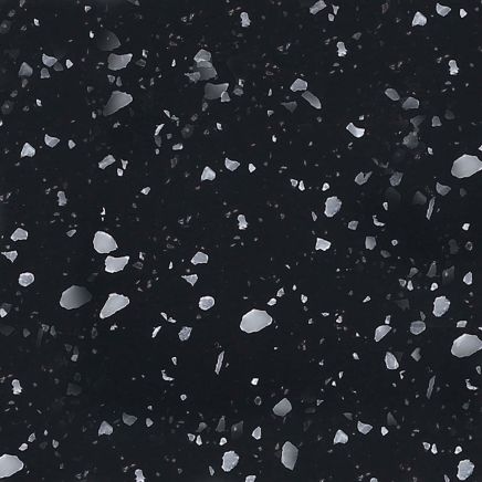 Surrey Fitted Furniture Solid Surface Night Black Worktop 1544mm
