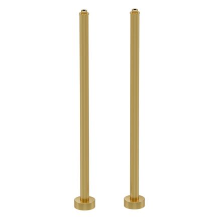 Warwick Brushed Gold Floor Stand Pipes