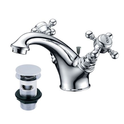 Grosvenor Chrome Basin Mixer Tap