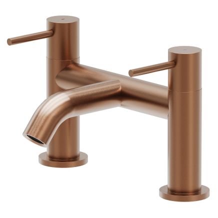 Elora Brushed Bronze Bath Filler Tap