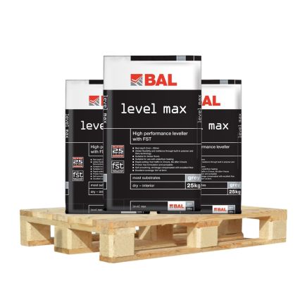 BAL Level Max Levelling Compound - 25kg (Pallet Deal - 40 Bags)