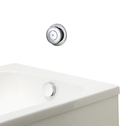 Aqualisa Quartz Classic Concealed Smart Shower with Bath Filler - Gravity Pumped