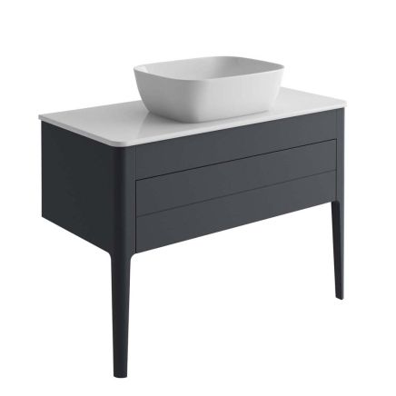 Stonehouse 1000mm Vanity Unit in Slate Grey