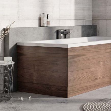 Erin Rosewood End Bath Panel 800mm