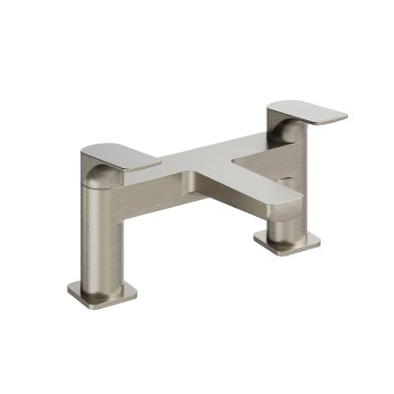 Riven Brushed Nickel Bath Filler