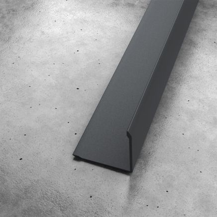 Nuova Anthracite Shower Wall Panel Protective Edging 25mm
