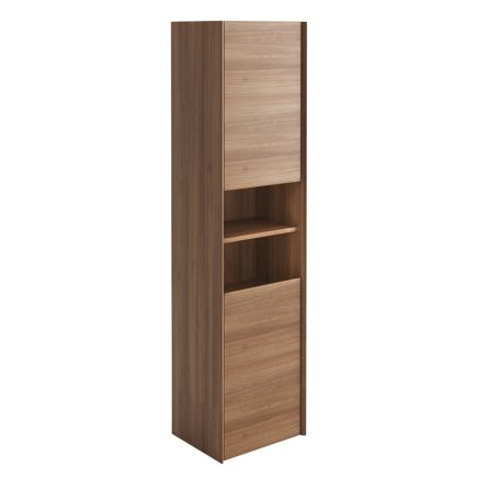 Snowdon Natural Oak Wall Mounted Tall Storage Cabinet