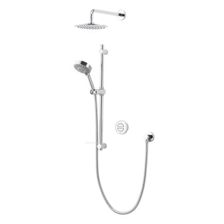 Aqualisa Hugo Smart Digital Shower Concealed with Adjustable & Fixed Wall Head HP/Combi