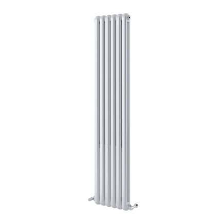 Etam White Vertical Column Radiator 1800x380mm