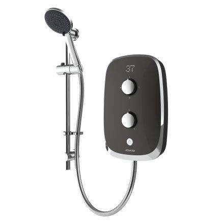 Aqualisa Ventress Space Grey Electric Shower 8.5kW