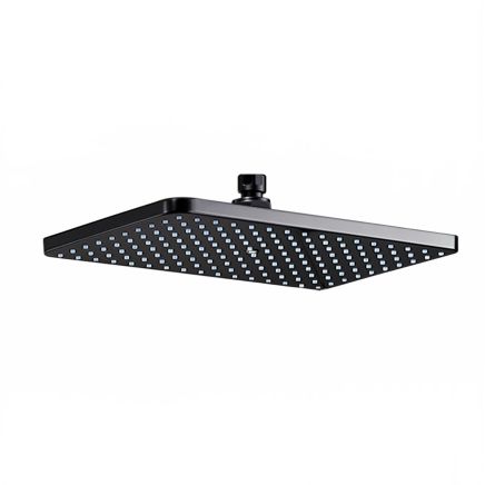 Baylin Gunmetal Square Shower Head