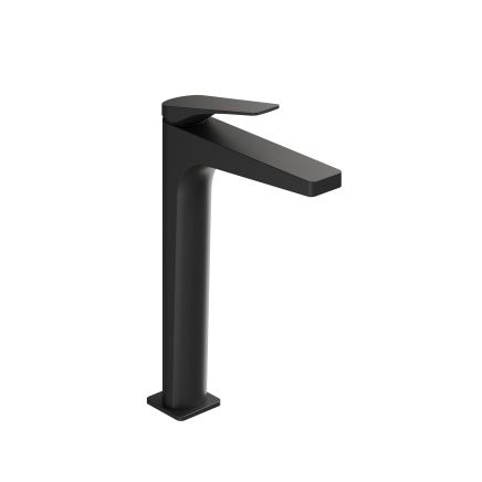 Riven Matt Black Tall Basin Mono Tap