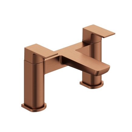 Zena Brushed Bronze Bath Filler Tap