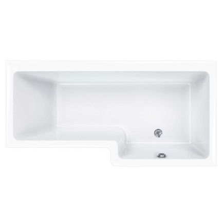 Carron Quantum Right Handed Carronite Shower Bath 1700x700mm