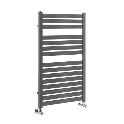Portabello Anthracite Heated Towel Rail 1000x600mm
