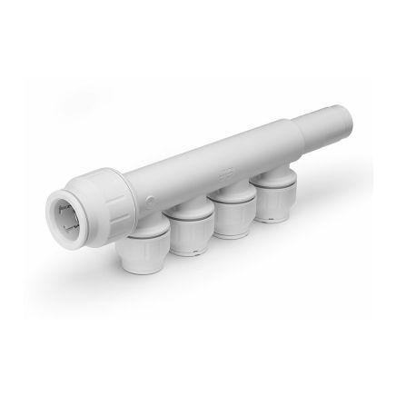 JG Speedfit 22mm x 15mm 4 Port Manifold - PEM522215W