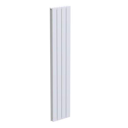 Livio White Vertical Double Panel Aluminium Radiator 1800x360mm
