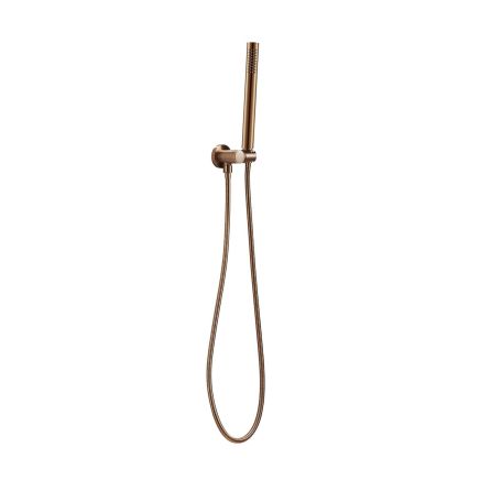 Manisa Brushed Bronze Handset and Holder With Build in Outlet