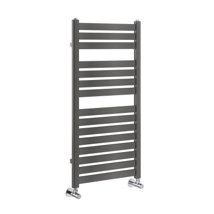 Portabello Anthracite Heated Towel Rail 1000x500mm