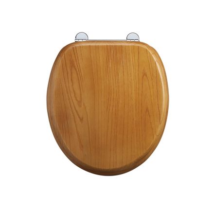 Burlington Oak Soft Close Toilet Seat