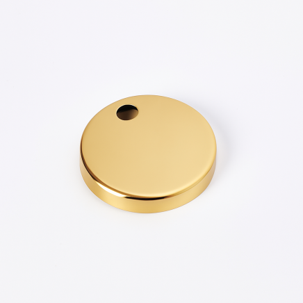 English Gold Universal Toilet Seat Hinges & Fixing Set
