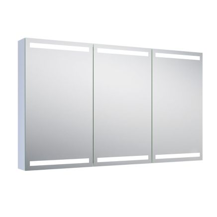 Corton Motion Sensor Illuminated LED Mirrored Bathroom Wall Cabinet 700x1200mm